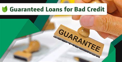 Personal Loans for Bad Credit With Gua